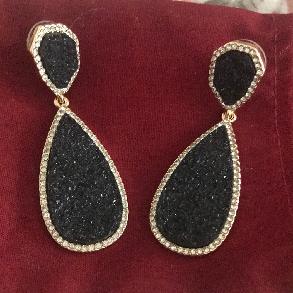 Baublebar Black Statement Earrings
